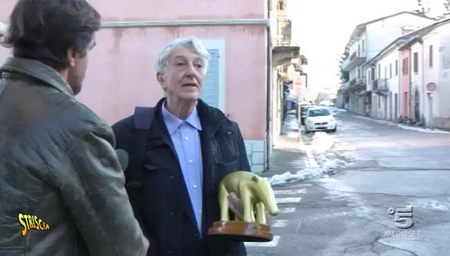 Striscia la Notizia: Tapiro d’oro a Corrado Augias