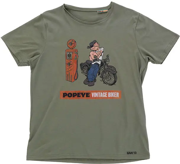 Braccio di Ferro e Olivia per le t-shirts EAN 13