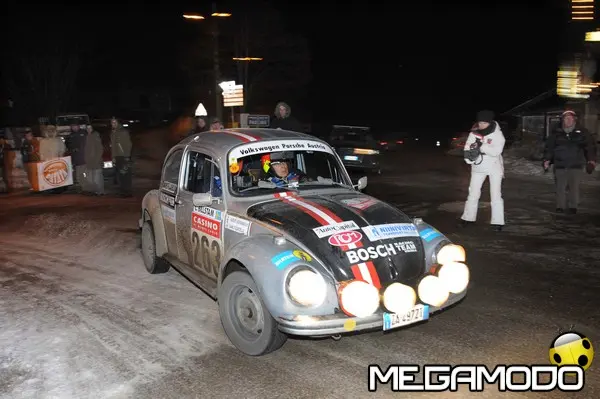 Rallye Montecarlo Historic, gara bella ma sfortunata per Alberto Bergamaschi