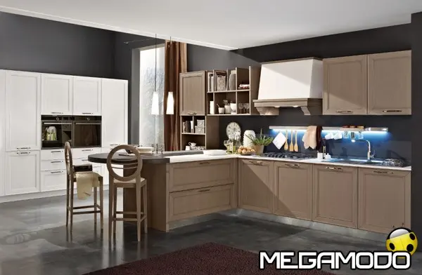 stosa cucine maxim laccato fassino bianco fiandra e frassino duna 3