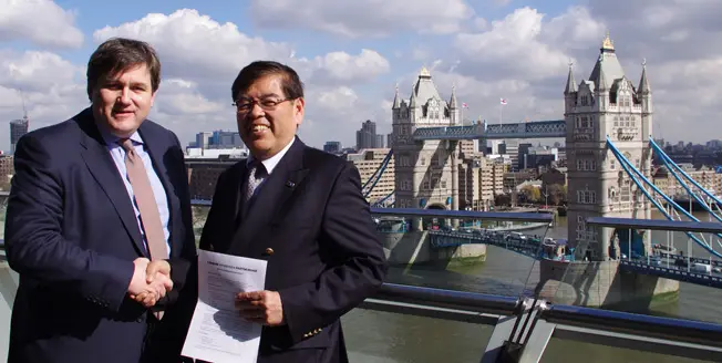 Adesione di Toyota alla Mayor's London Hydrogen Partnership