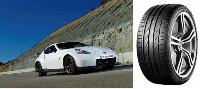 Pneumatici Bridgestone Potenza S001 per la nuova Nissan 370Z Nismo