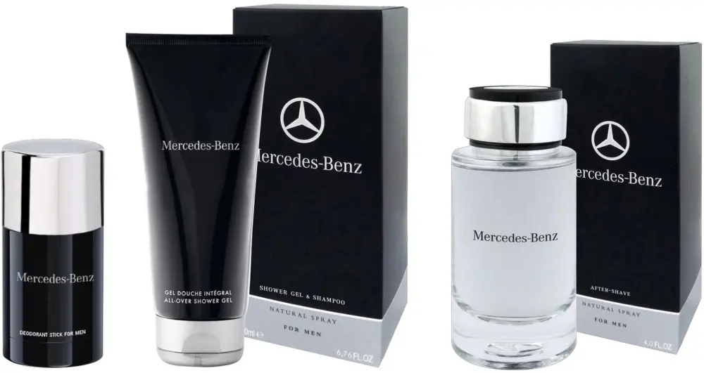 Mercedes-Benz Perfume diventa anche Shower & Gel, After Shave e Deodorant