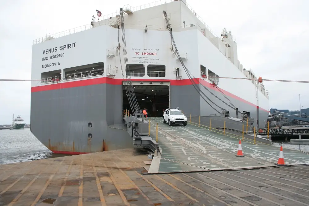 Port of Tyne per l'ingresso portuale delle importazioni dell'Alleanza Renault-Nissan