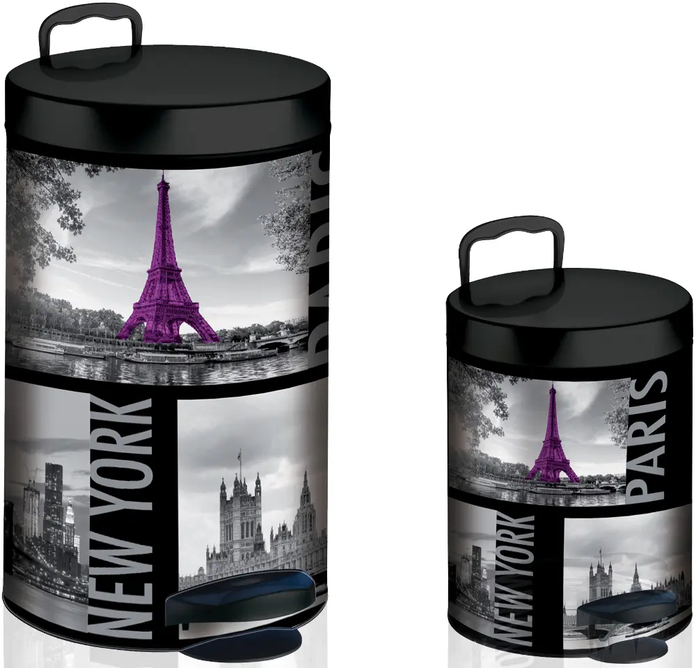 Pattumiera Metropolis Meliconi: funzionalità unita al design