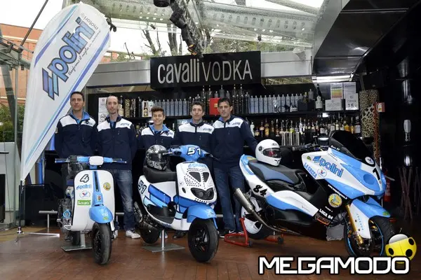 Presentati la Polini Italian Cup 2013 e il Polini Scooter Team
