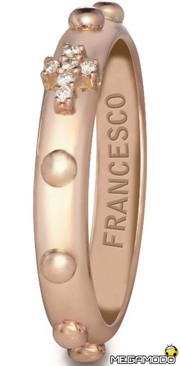 anello rosario papa francesco