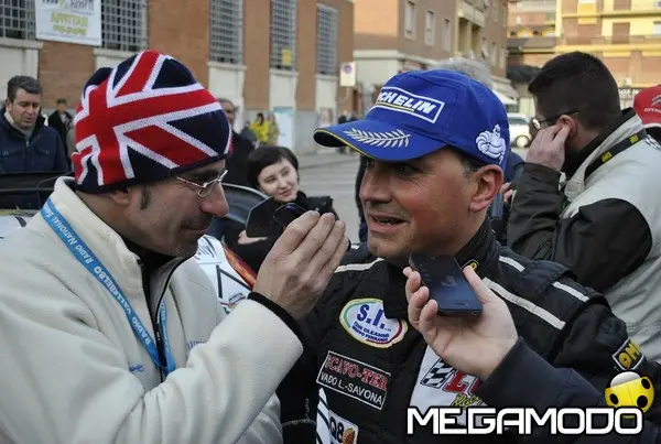 Fulvio Florean al via della Ronde del Canavese