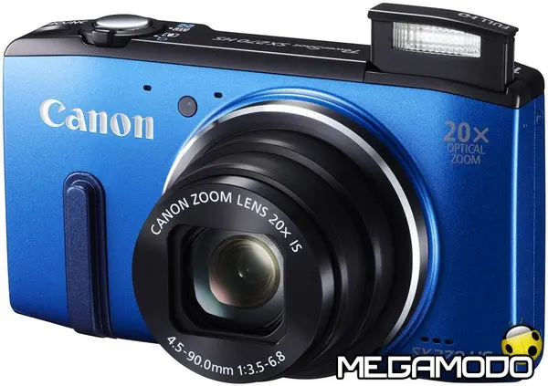 powershot sx270hs blue fsl flash up