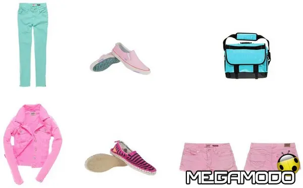 Superdry collezione donna SS13: fluo-pop, look d'epoca e neon denim - foto 2