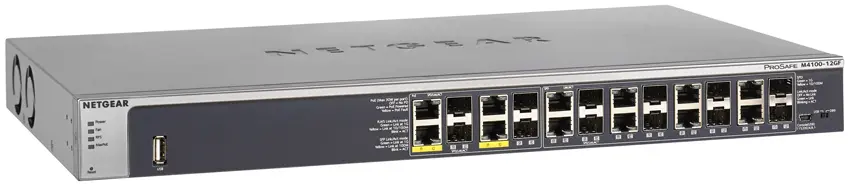 Nuova serie di switch Netgear M4100 con alimentatori esterni supplementari