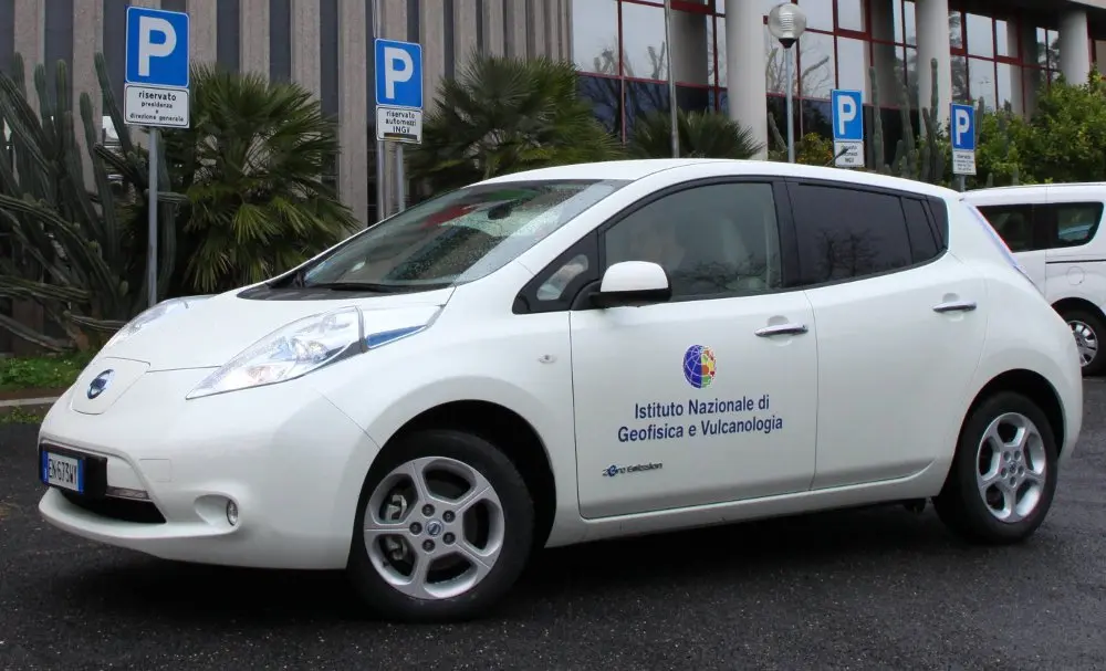 Nuova Nissan LEAF 100% elettrica per l'INGV