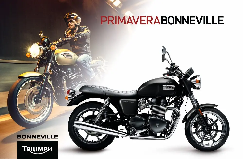 Triumph Bonneville: una promozione esclusiva