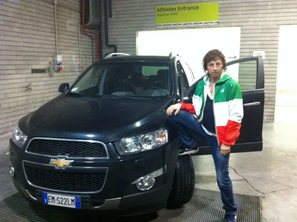 Gianna Nannini con Chevrolet Captiva per "Inno Tour 2013"