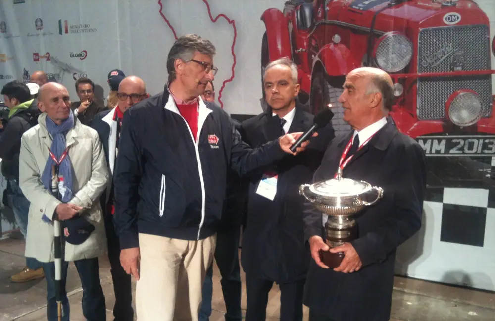 La Mille Miglia premiata dalla Fia come migliore corsa al mondo per auto d'epoca