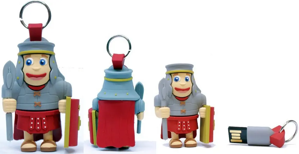 Centurione pendrive di BIP Basta Il Pensiero, la memoria 2.0 dell’Antica Roma