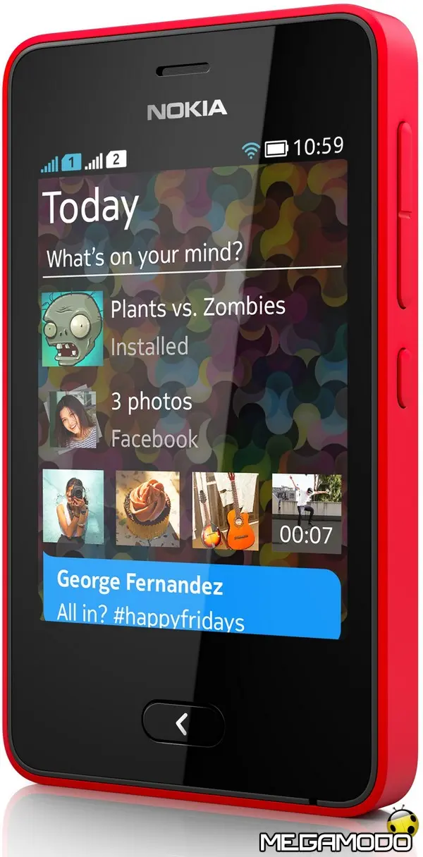 Nokia Asha 501: design distintivo e interfaccia utente innovativa