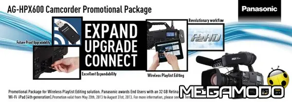 panasonic hpx600 promotion banner