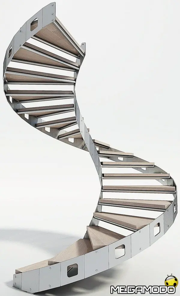 rintal executive line stairs mod aries elica