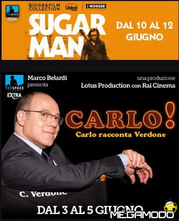 Carlo Verdone si racconta in "Carlo!", il docufilm debutta nei The Space Cinema