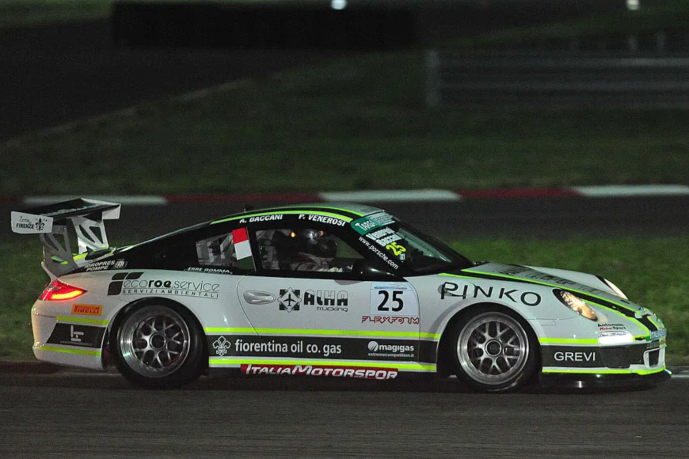 Targa Tricolore Porsche: ottima prova di Alessandro Baccani ad Adria