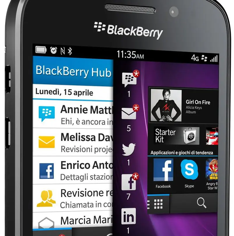 BlackBerry Q10 arriva in Italia