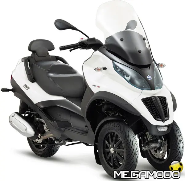 09 piaggio mp3sport 300 3 4antdx 300rgb
