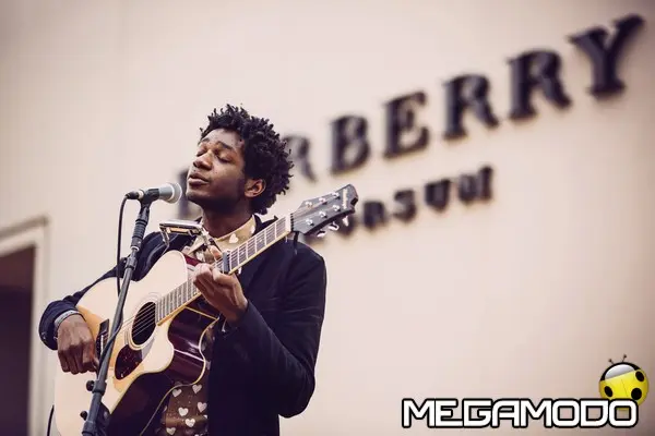 l a salami performing at the burberry prorsum menswear spring summer 2014 show in london