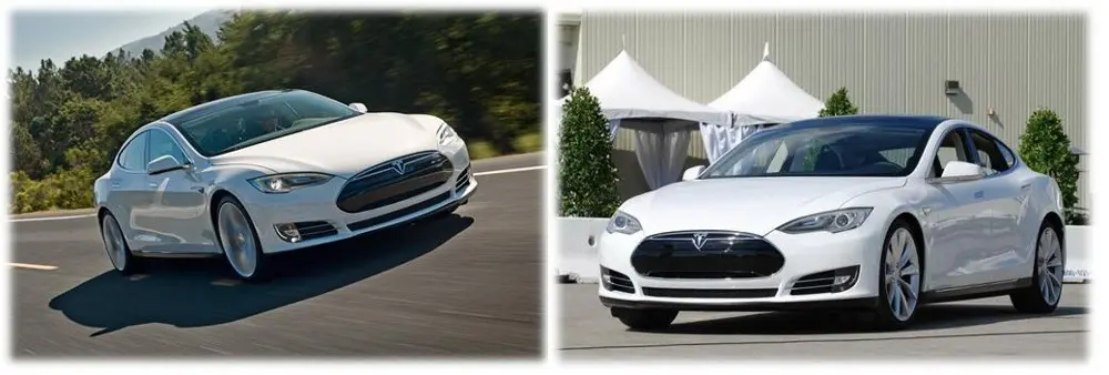 Tesla Model S all'Expo di Rapallo 