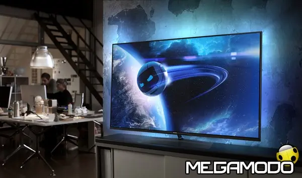 Philips Elevation, il nuovo TV dotato di Ambilight XL sui 4 lati