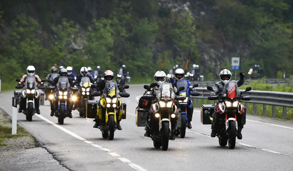 Raduno internazionale Yamaha Ténéré per il 30° anniversario dalla nascita del primo esemplare