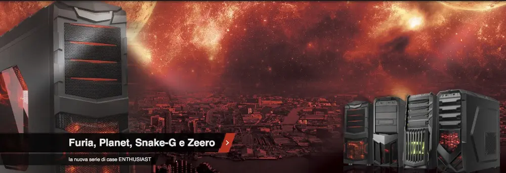 Nuova linea di case ENTHUSIAST by iTek: spiccata vocazione per il Gaming