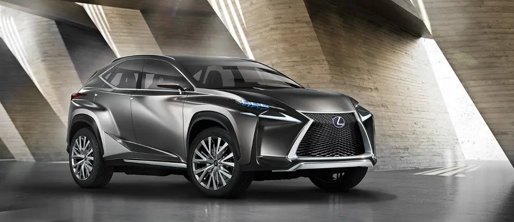 Concept Lexus LF-NX in anteprima mondiale al Salone di Francoforte 2013