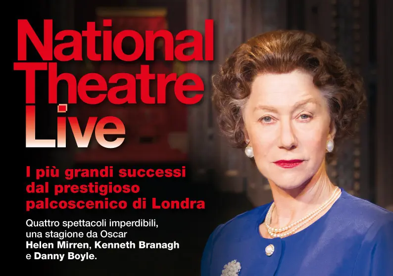 Gli spettacoli del National Theatre di Londra approdano sul grande schermo