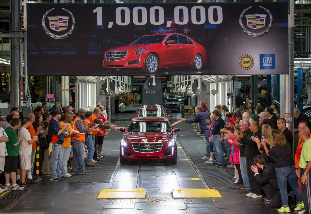 Prodotta la milionesima Cadillac a Lansing Grand River