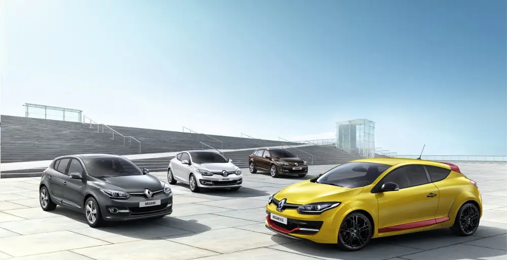 Nuovo look per la gamma Renault Megane