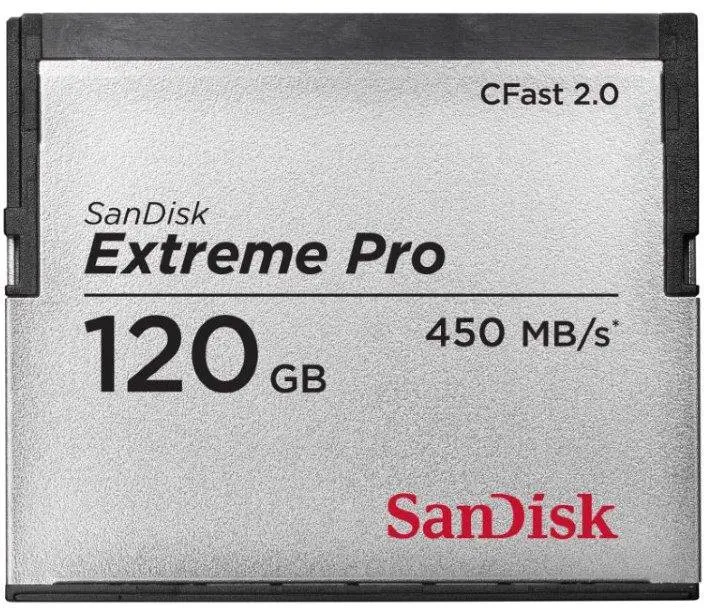 Memory Card SanDisk Extreme Pro CFastTM 2.0, per gestire file di grandi dimensioni più rapidamente