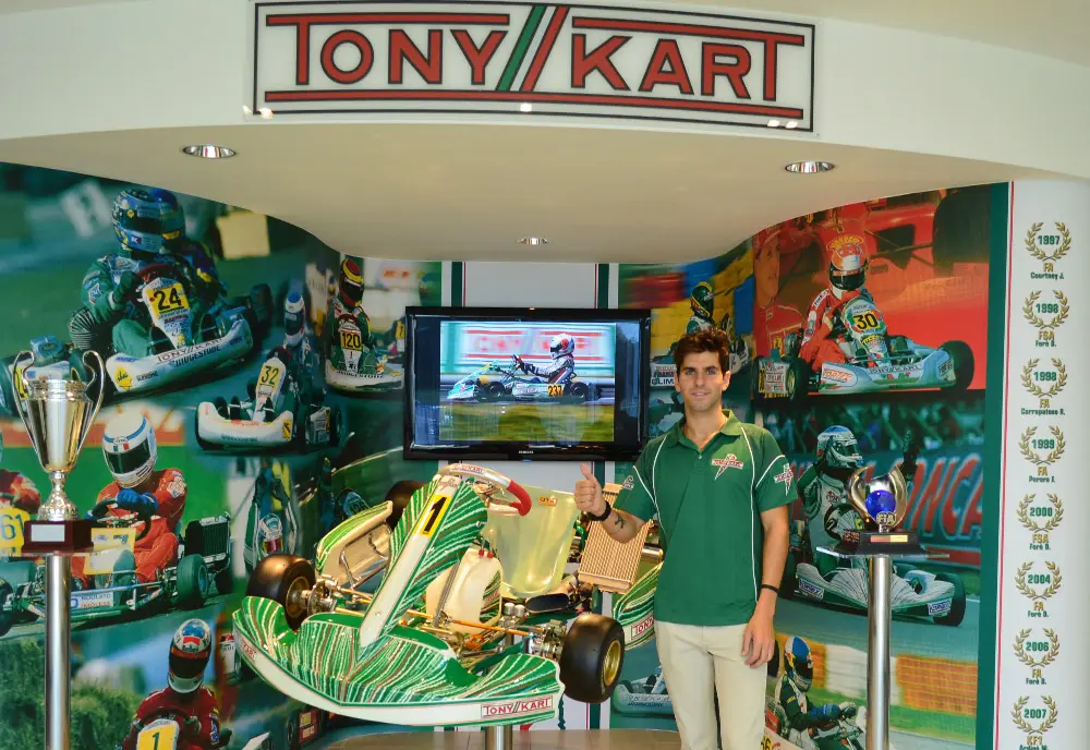 Jaime Alguersuari con Tony Kart Racing Team al Mondiale KZ
