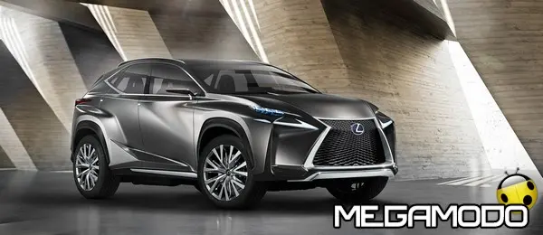 lexus lf nx front