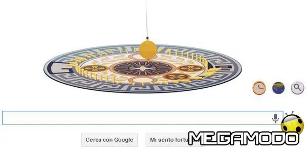 Google celebra Leon Foucault: il pendolo oscilla nel doodle
