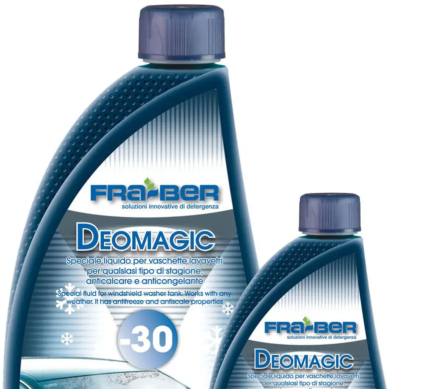 Fra-Ber DeoMagic -30 e DeoMagic -70: liquidi lavavetri per un inverno in sicurezza