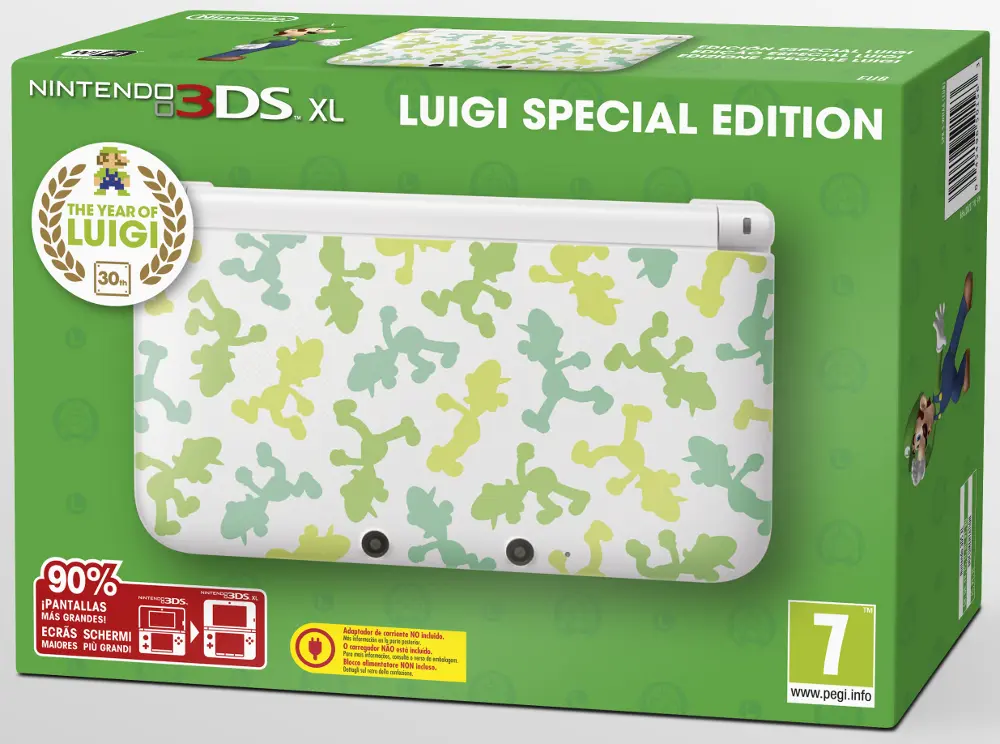 Nintendo 3DS XL special edition per Luigi e Zelda