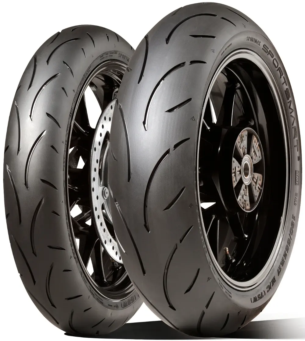 Dunlop SportSmart², lo pneumatico al quadrato per moto sportive