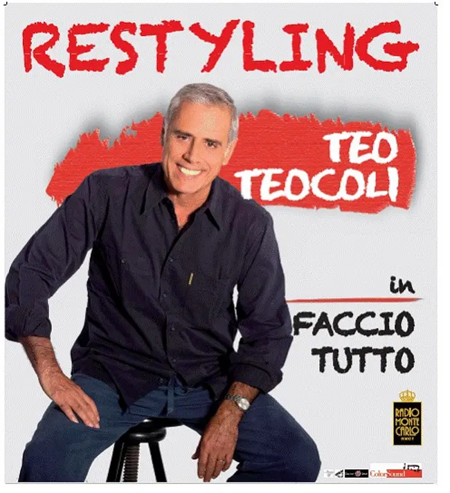Teo Teocoli a teatro con "Restyling Faccio Tutto"