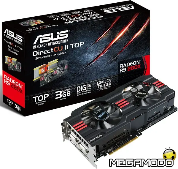 Nuove schede grafiche ASUS ROG Matrix R9 280X, prestazioni al massimo