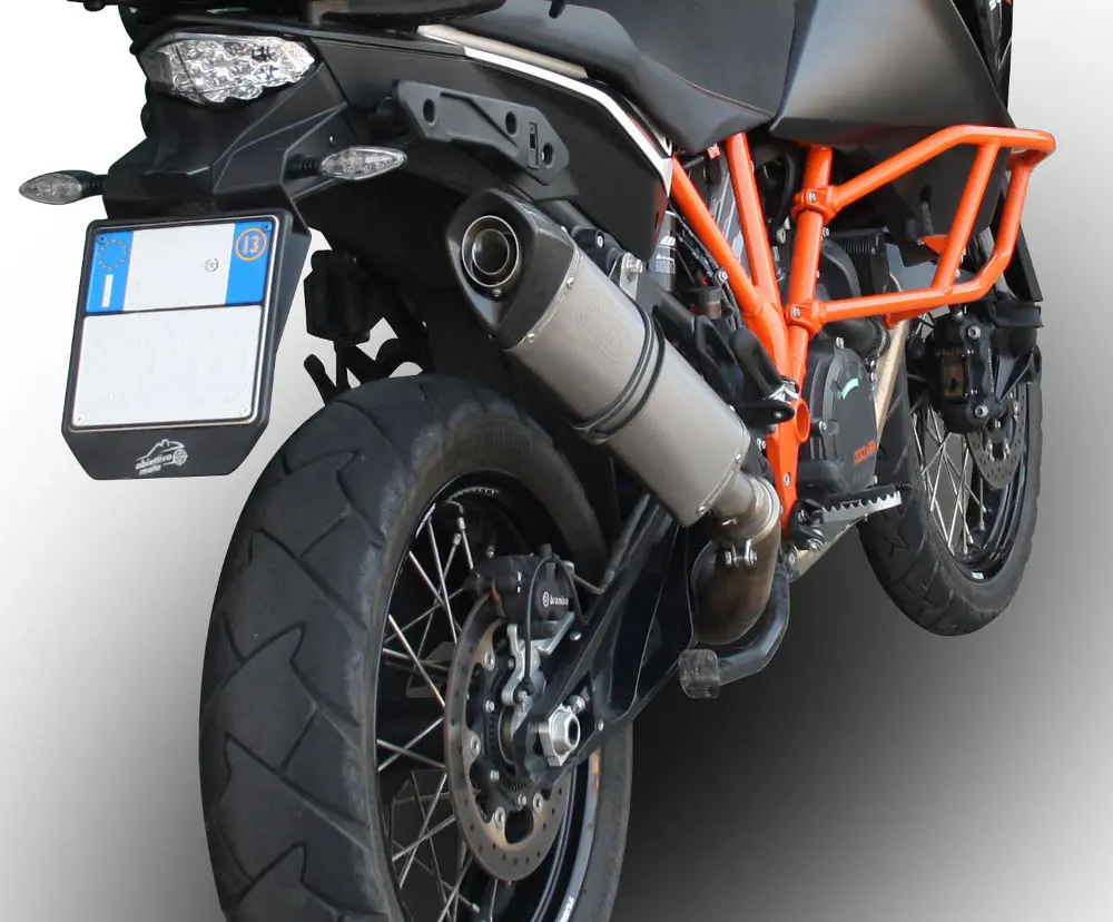 Exan: scarico X-Black Ovale per KTM 1190 Adventure