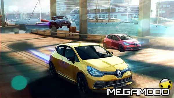 Renault Clio R.S. 200 EDC nel videogioco ASPHALT 8: AIRBORNE
