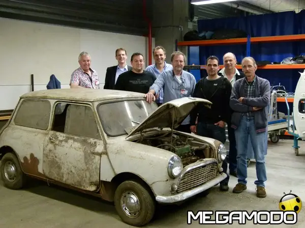 Restauro di una Mini classica 54enne