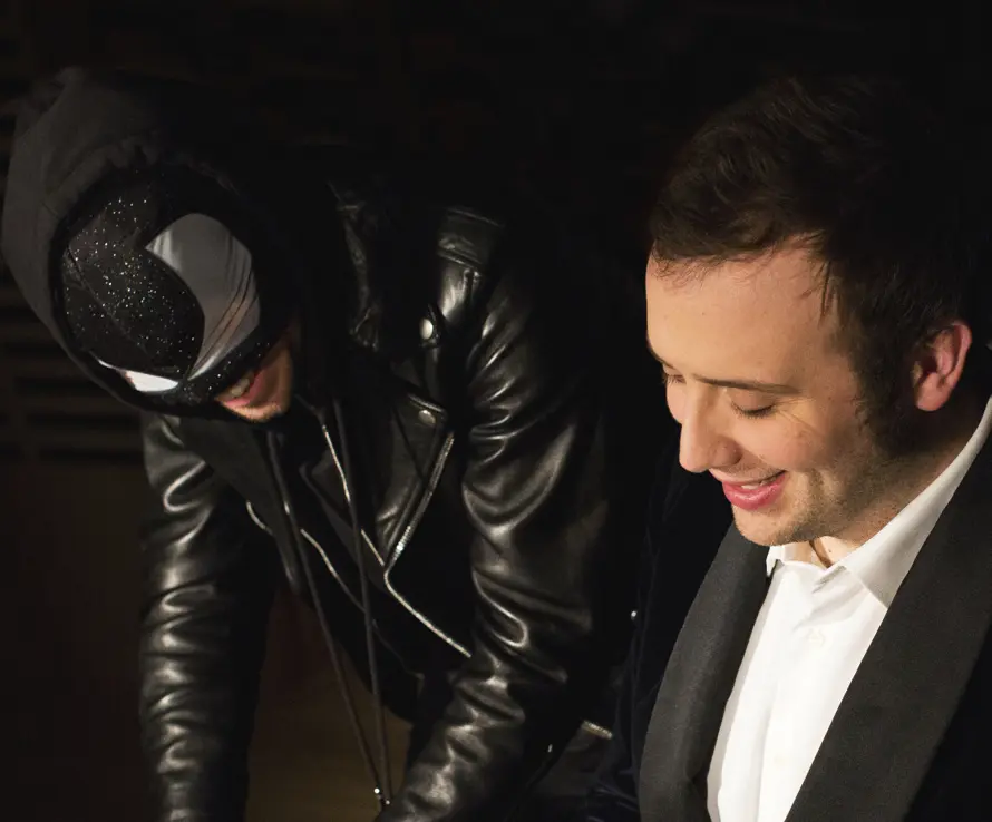 Sanremo 2014: Raphael Gualazzi con The Bloody Beetroots 
