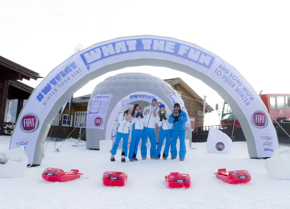 "WTF-What The Fun", il tour invernale Fiat